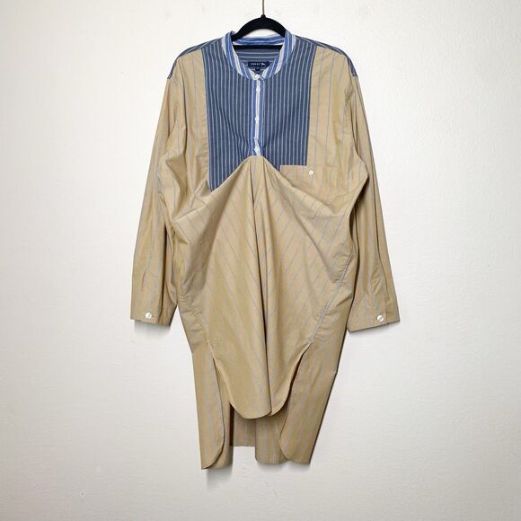 Soeur Annaelle Poplin Shirt Dress 36 US Small 100% Cotton Long Sleeve Tunic - Picture 4 of 10